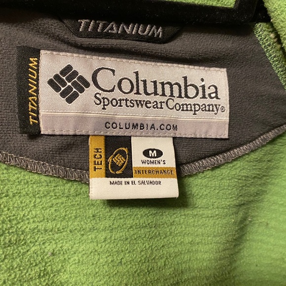 Columbia jacket- green! - Picture 3 of 3